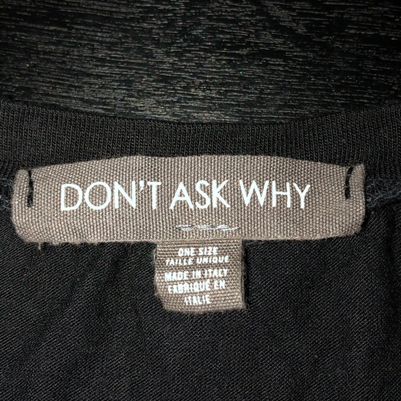 Don’t Ask Why”Good Vibes Only”Tank,Size-OS - Picture 7 of 8